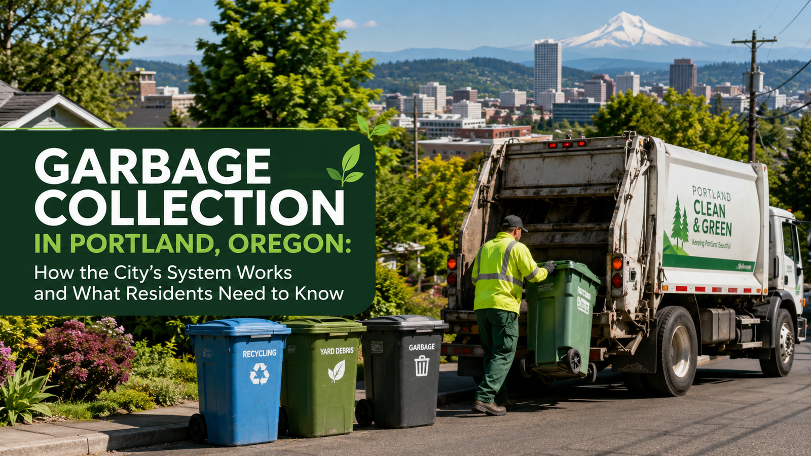 Garbage Collection in Portland, Oregon: How the City's System Works and What Residents Need to Know